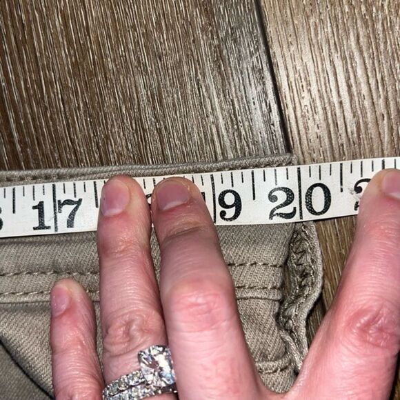 Rude Skinny Denim Jeans Men's 36x32 Five Pockets Khaki - Picture 3 of 5